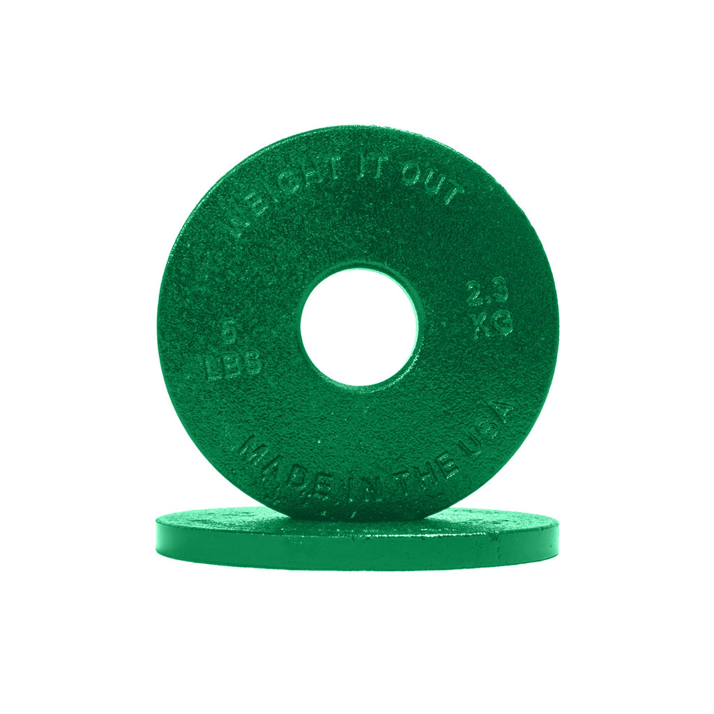 Cast Iron Machined Weight Plate Pairs