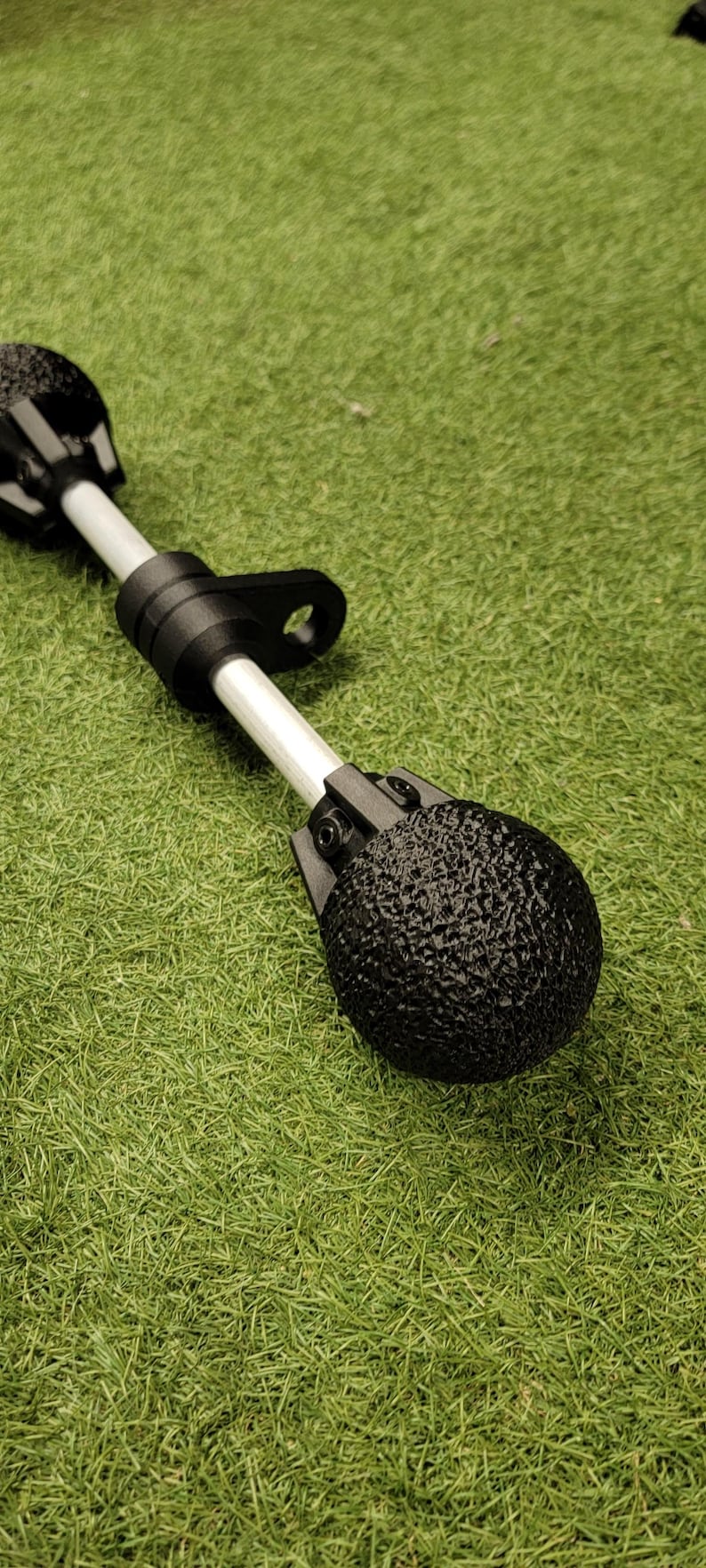 VectorGrip Rotating Ball Handle Cable Attachment – Carbon Fiber Gym Grip for Cable Machines & Strength Training