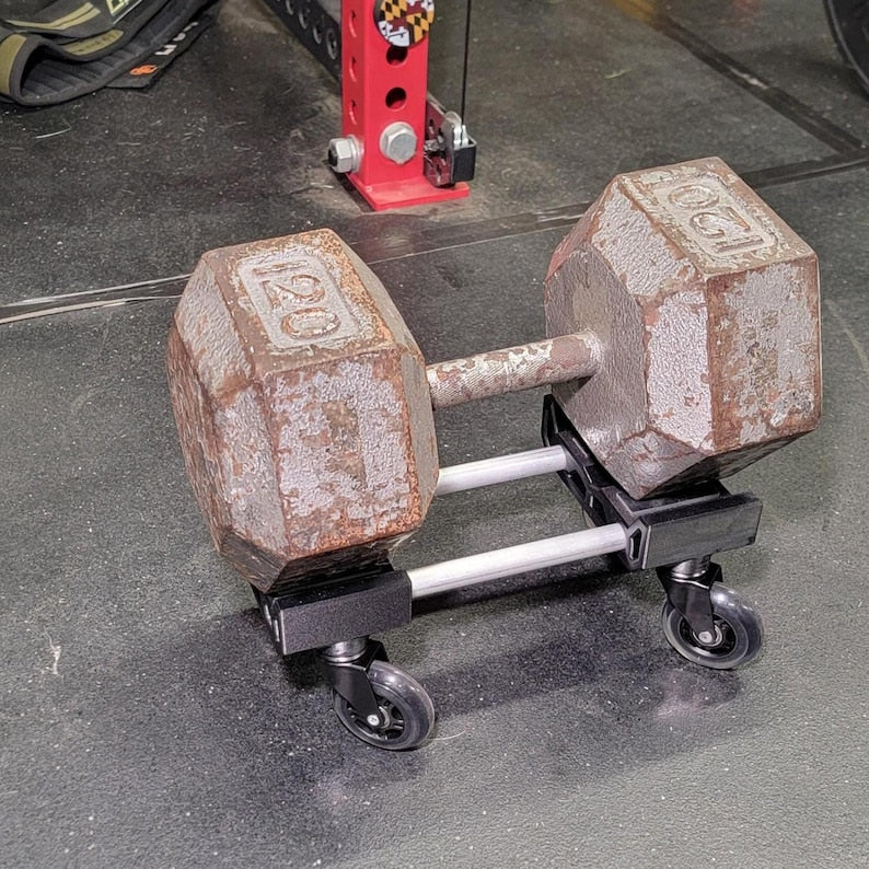 Universal Circus Dumbbell Cart – Carbon Fiber Infused Composite Stand