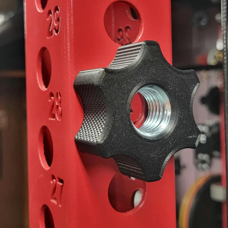 The MagNut - Knurled - Gym Hardware - MAGNETIC