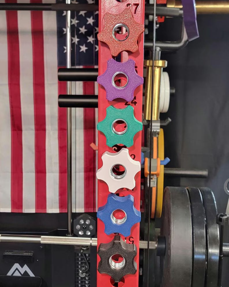 The MagNut - Knurled - Gym Hardware - MAGNETIC