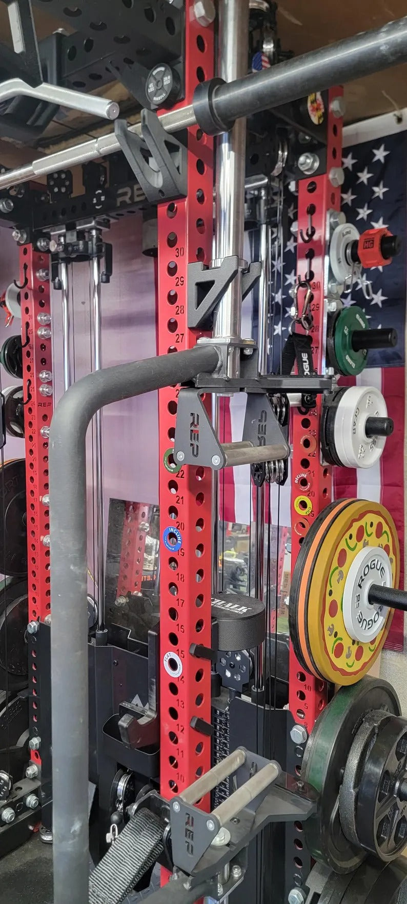 Vertical Barbell Hanger