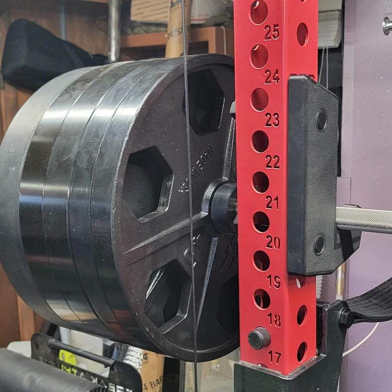 Bolt-On J-Hook Set for 3x3 Gym Racks