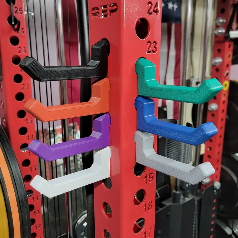 The Heavy Hook™ Magnetic Gym Storage Rack Hook
