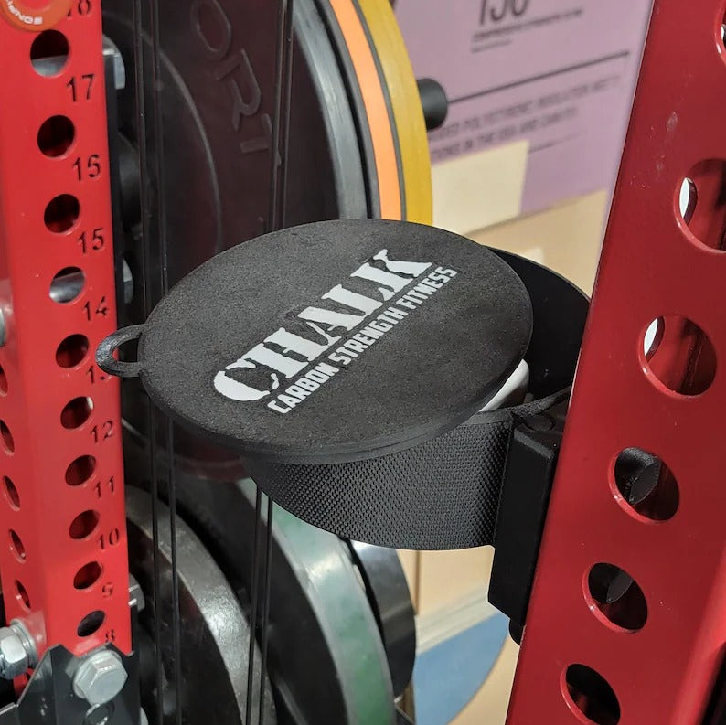Magnetic Gym Chalk Bowl | Rack or Wall Mount | Carbon Fiber Composite