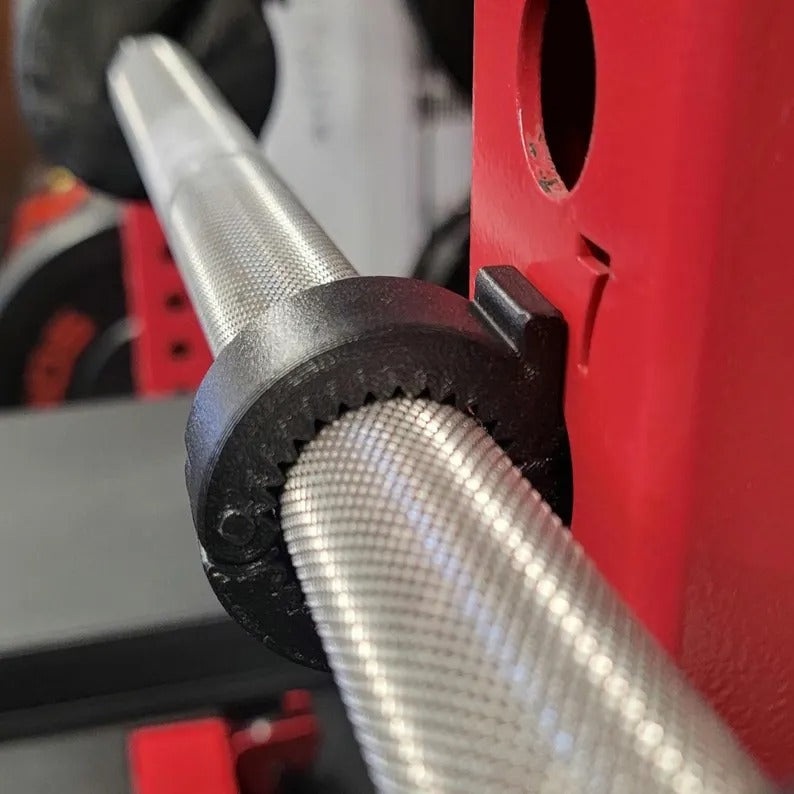 The Iron Maiden - Barbell Leg Holder for Lat Pulldowns