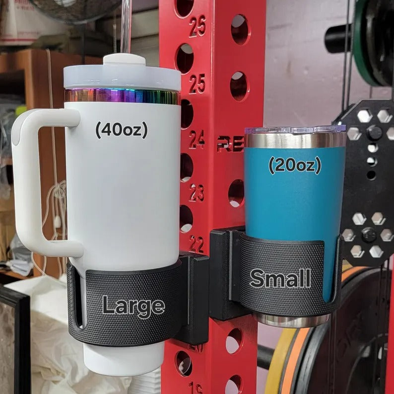 Nova Mount - Gym Rack Cup Holder – Magnetic Design