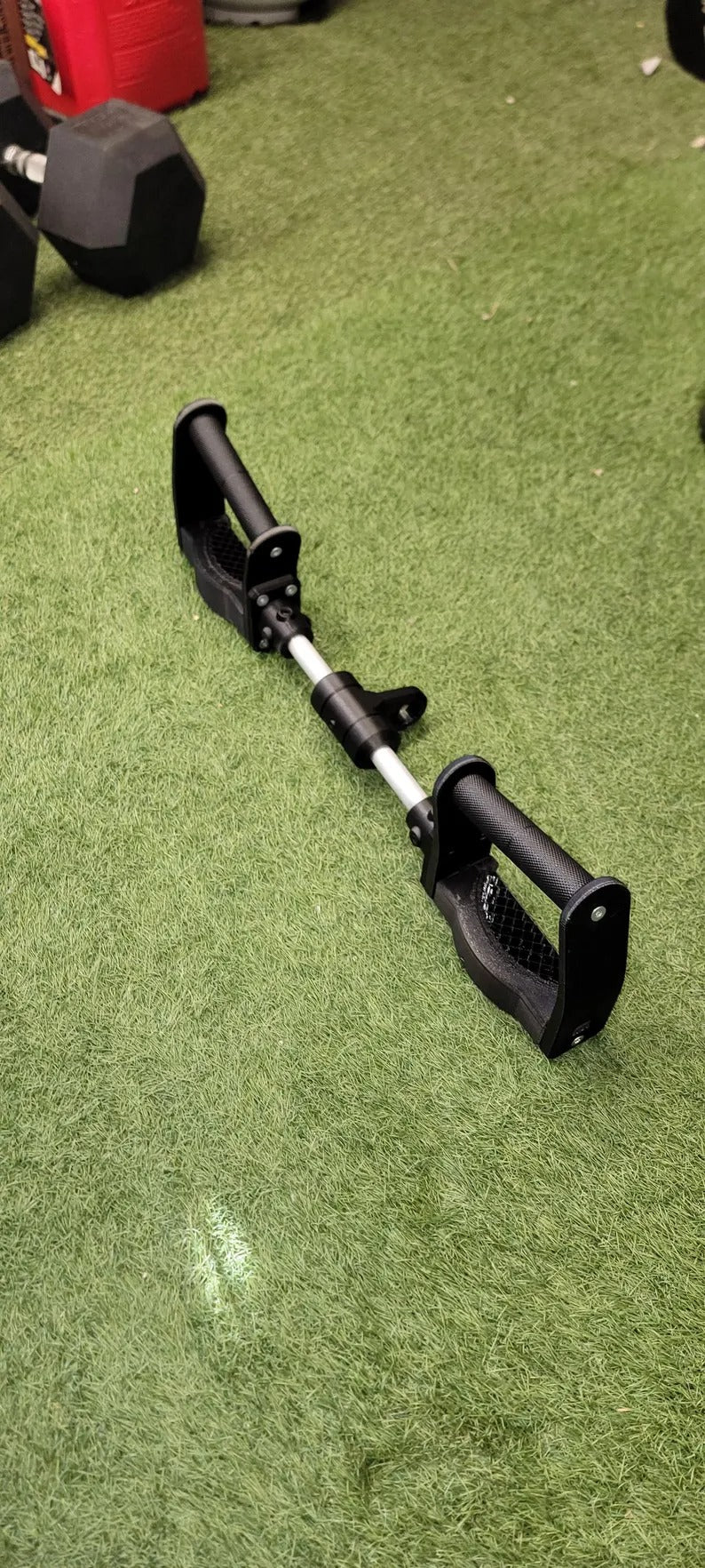 VectorGrip - Bicep/Tricep Cable Attachments - Rotating Handles - Carbon Fiber Infused Composite