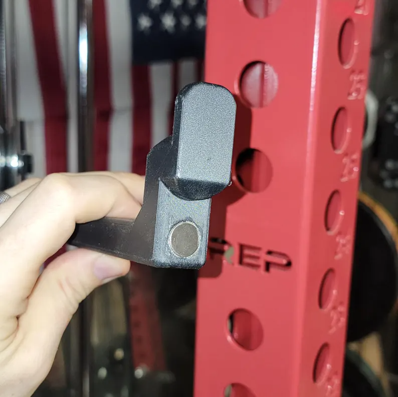The Heavy Hook™ Magnetic Gym Storage Rack Hook