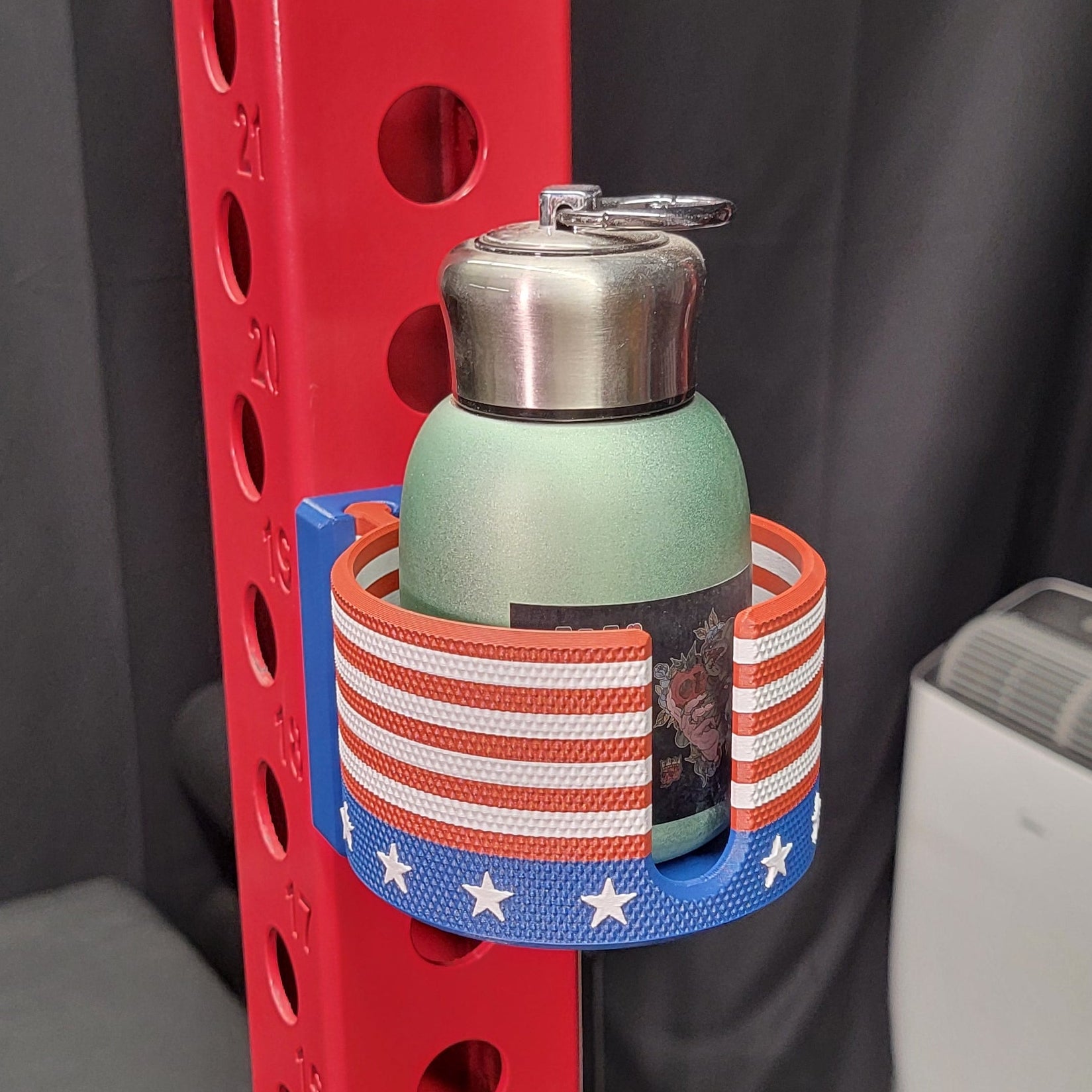 USA FLAG - Rack Mounted Cup Holder