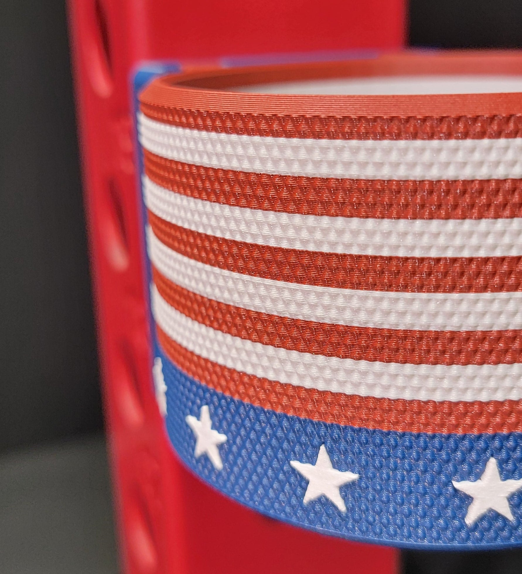 USA FLAG - Rack Mounted Cup Holder