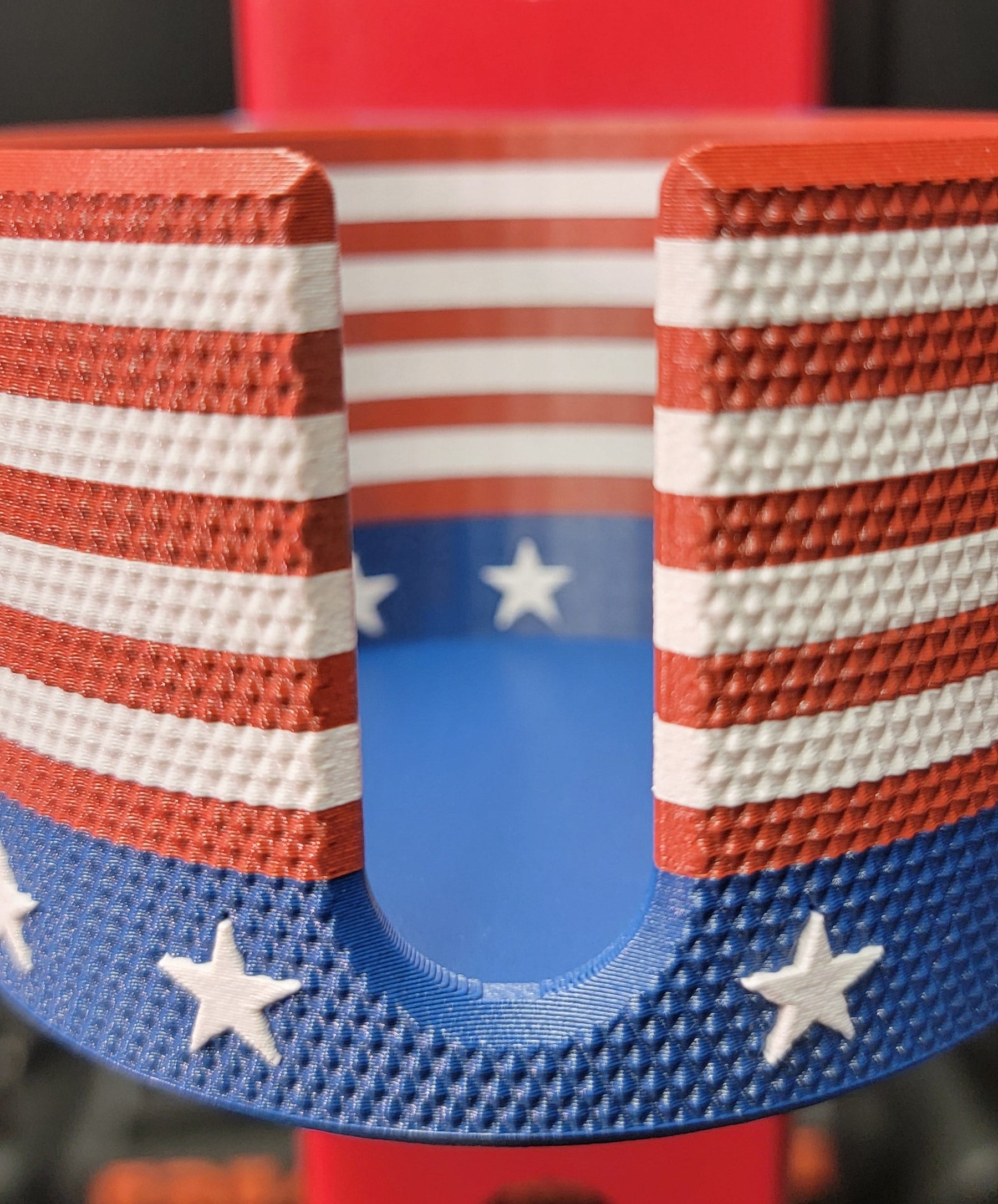 USA FLAG - Rack Mounted Cup Holder
