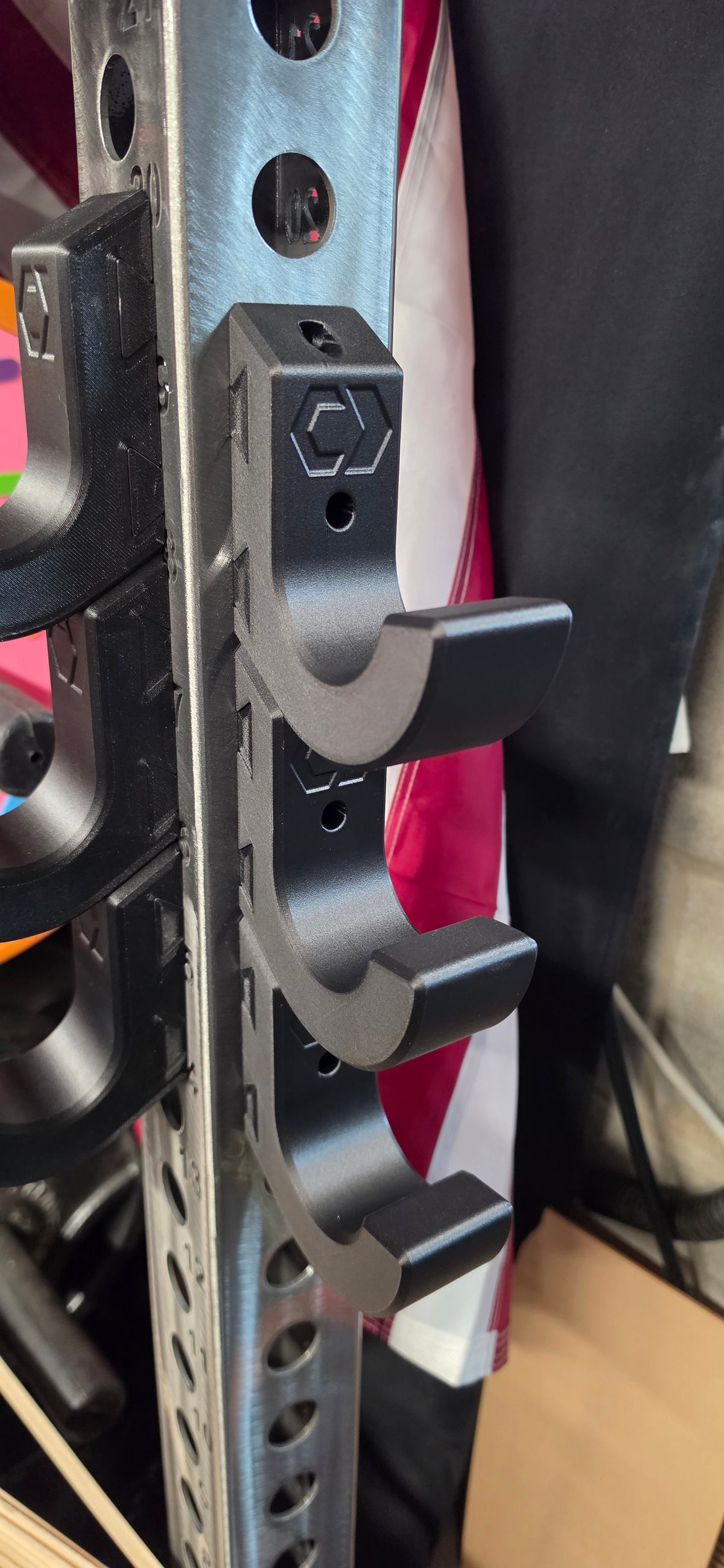 V2 Rack/Wall Mounted Horizontal Barbell Storage