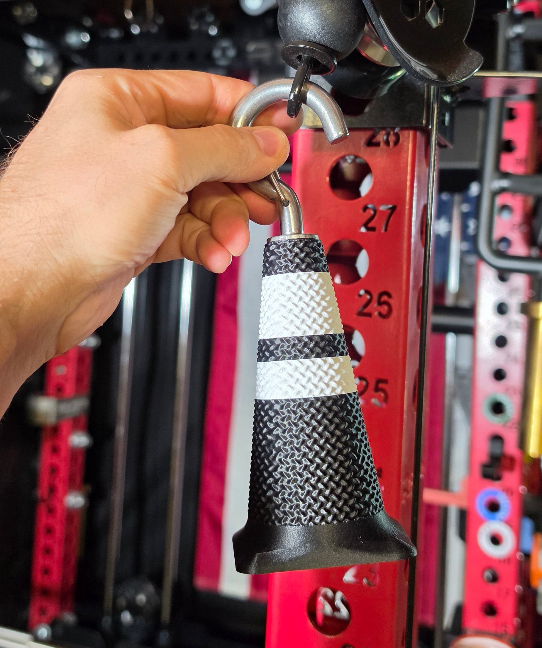 Traffic Cone Cable Attachment